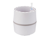 AIRY Pot S (antikweiss-grau) inkl. einem Beutel AIRY Base Substrat, Wassertank & Wasserstandsanzeiger