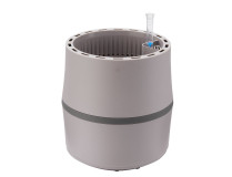 AIRY Pot S (grau-anthrazit) inkl. einem Beutel AIRY Base Substrat, Wassertank & Wasserstandsanzeiger
