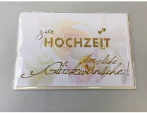 Themen-Grußkarte "Hochzeit" (Klappkarte inkl. Umschlag)