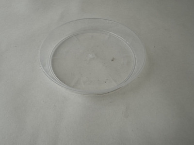 Untersetzer für 14 cm Topf (Kunststoff, transparent)