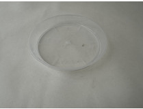 Untersetzer für 14 cm Topf (Kunststoff, transparent)