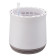 AIRY Pot M (antikweiss - grau) inkl. zwei Beutel AIRY Base Substrat, Wassertank & Wasserstandsanzeiger