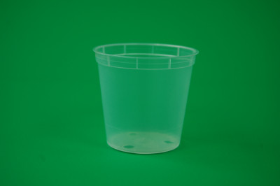 Kunststoff-Kulturtopf, 6 cm (transparent)