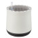 AIRY Pot M (weiss-anthrazit) inkl. zwei Beutel AIRY Base Substrat, Wassertank & Wasserstandsanzeiger