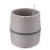 AIRY Pot S (grau-anthrazit) inkl. einem Beutel AIRY Base Substrat, Wassertank & Wasserstandsanzeiger